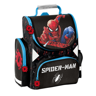ŠKOLSKÁ TAŠKA SPIDER-MAN PASO PRE CHLAPKOV 1. STUPEŇ 2 3 MARVEL ČIERNA